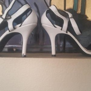 Cute Black and White Heels